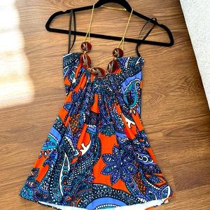 Gorgeous Sky embellished top size XSMALL